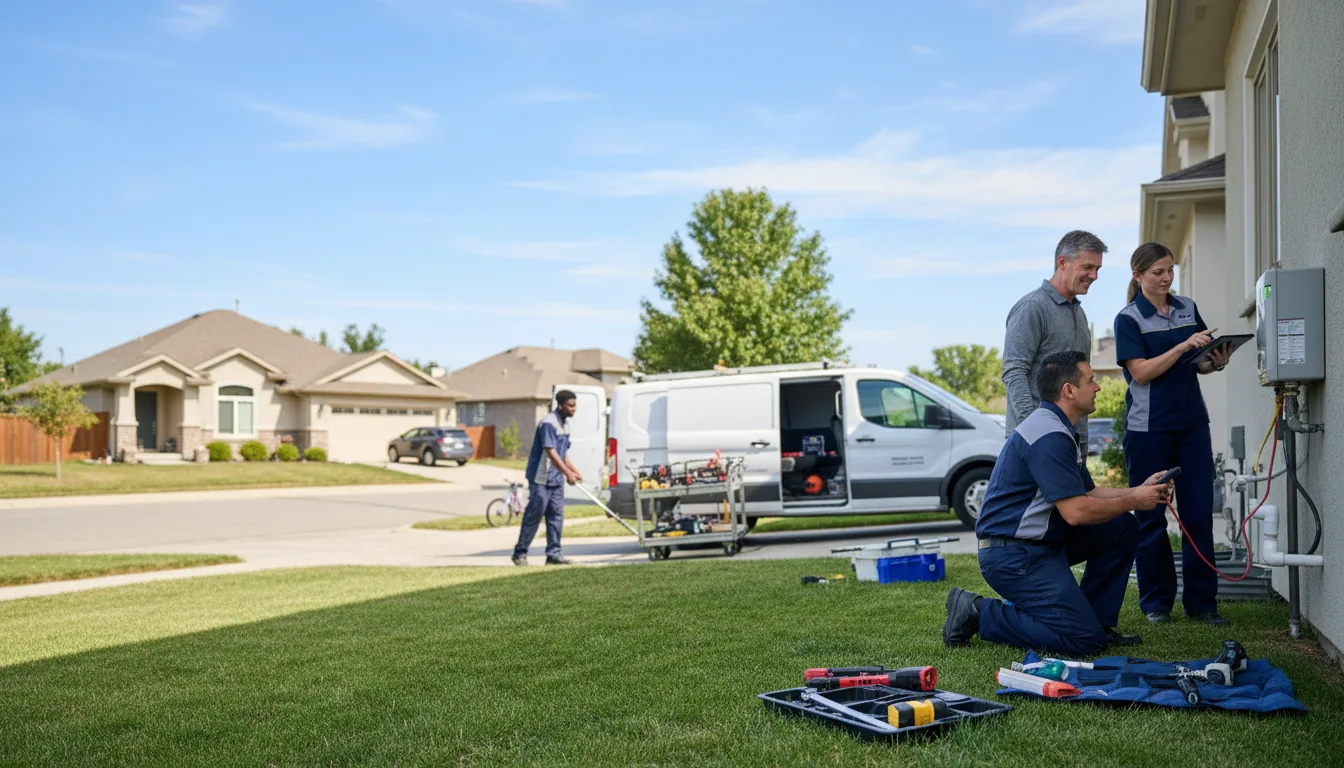 Tankless water heater service in Pentwater, MI